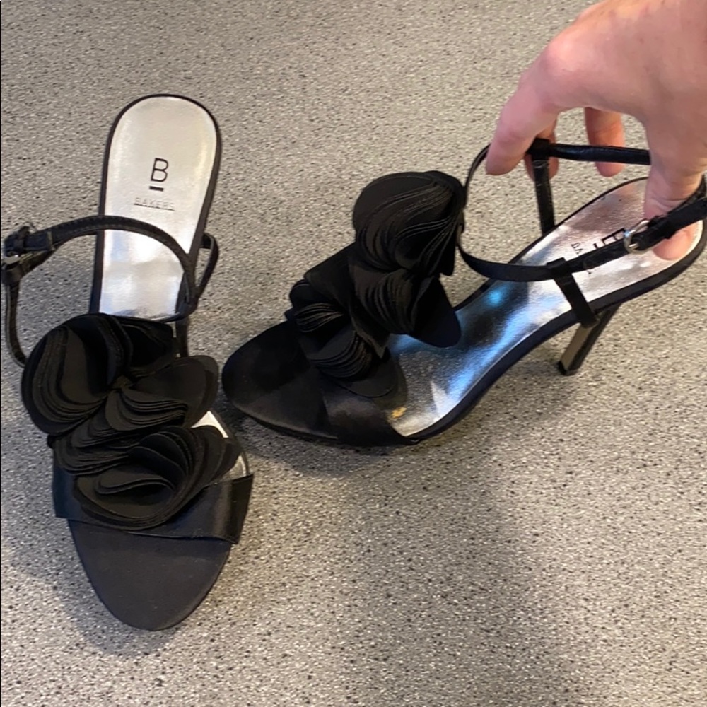 Bakers black high heels